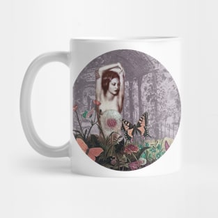 Woman in Purple Garden Mug